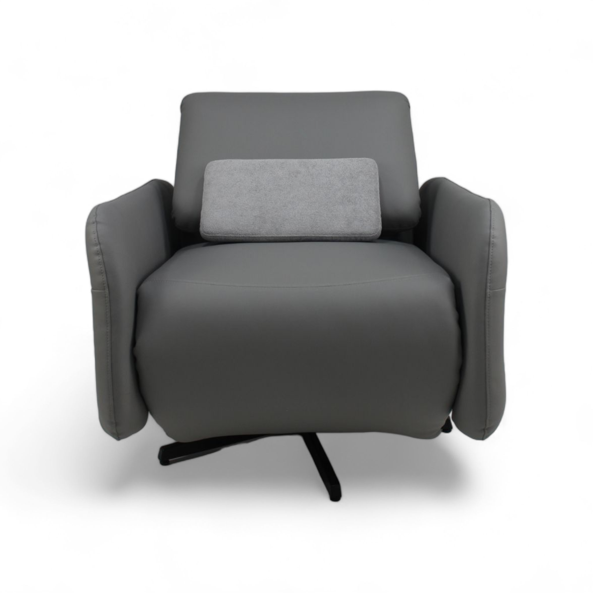 02 Poltronas Reclináveis na Caixa - Fleex Tech Courino – Poltrona na Caixa - Courino Cinza