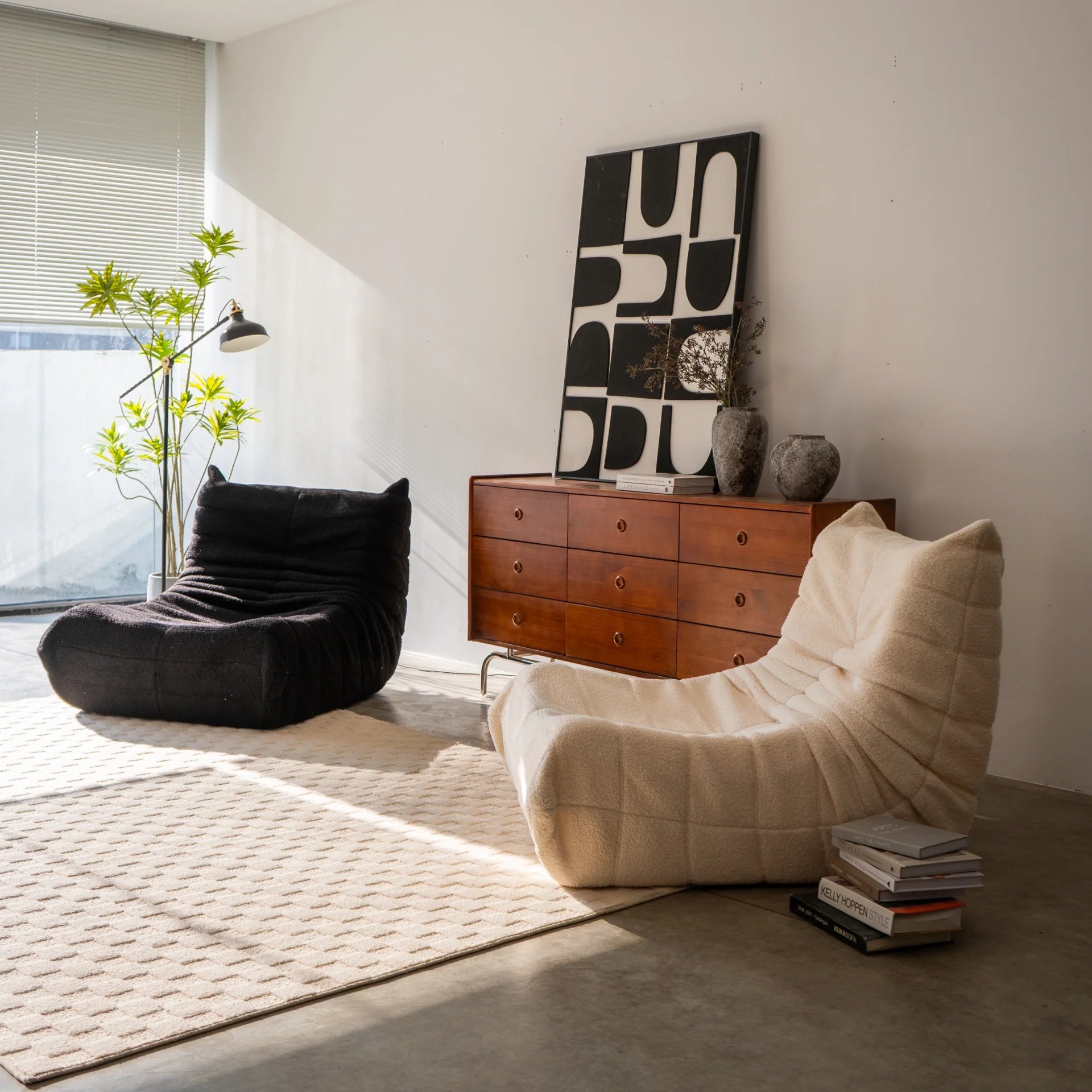 Poltrona Design 1973 Linho | Poltrona Na Caixa