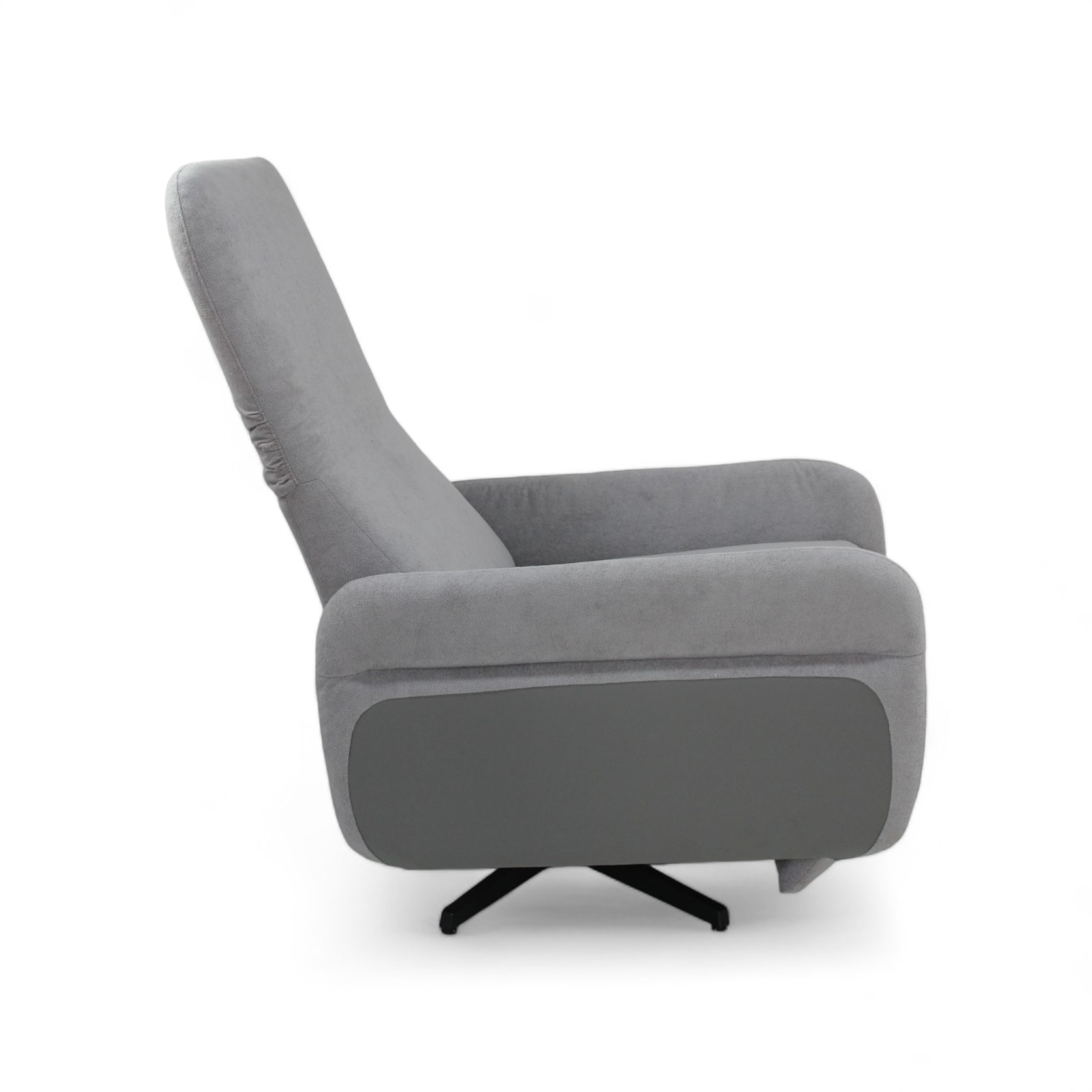 02 Poltronas Reclináveis na Caixa - Fleex Tech Boucle – Poltrona na Caixa - Boucle Cinza