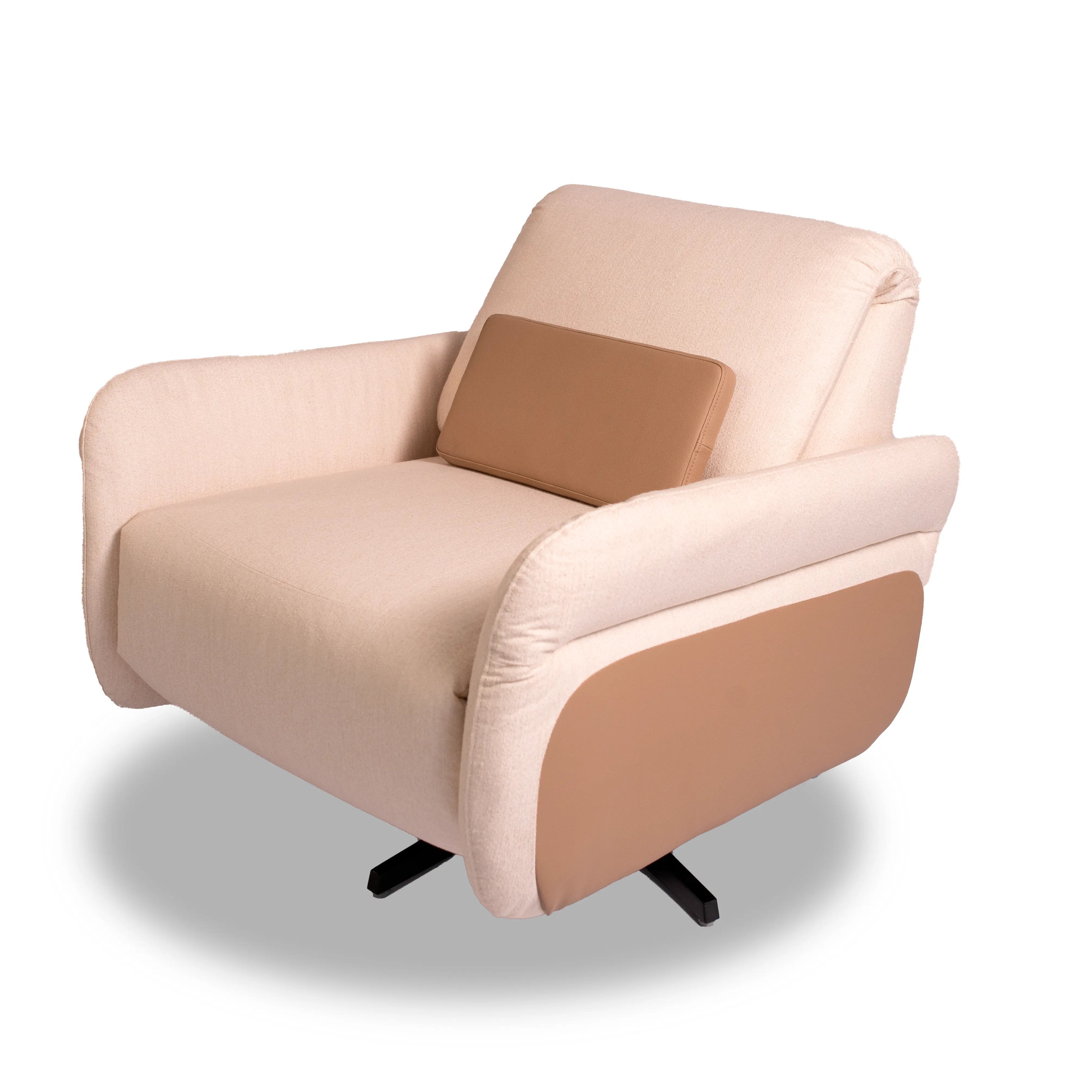 02 Poltronas Reclináveis na Caixa - Fleex Tech Linho – Poltrona na Caixa - Linho Bege