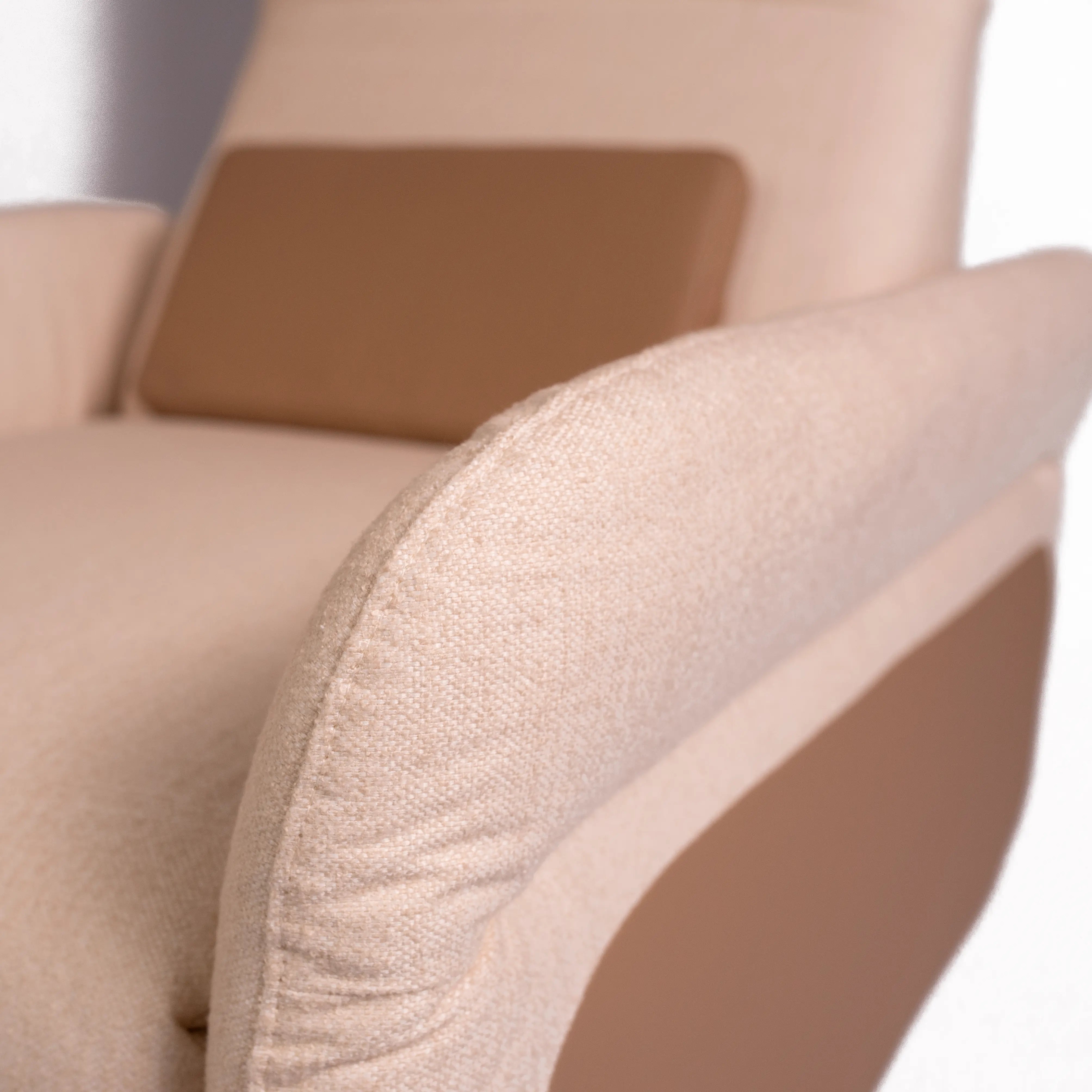 02 Poltronas Reclináveis na Caixa - Fleex Tech Linho – Poltrona na Caixa - Linho Bege