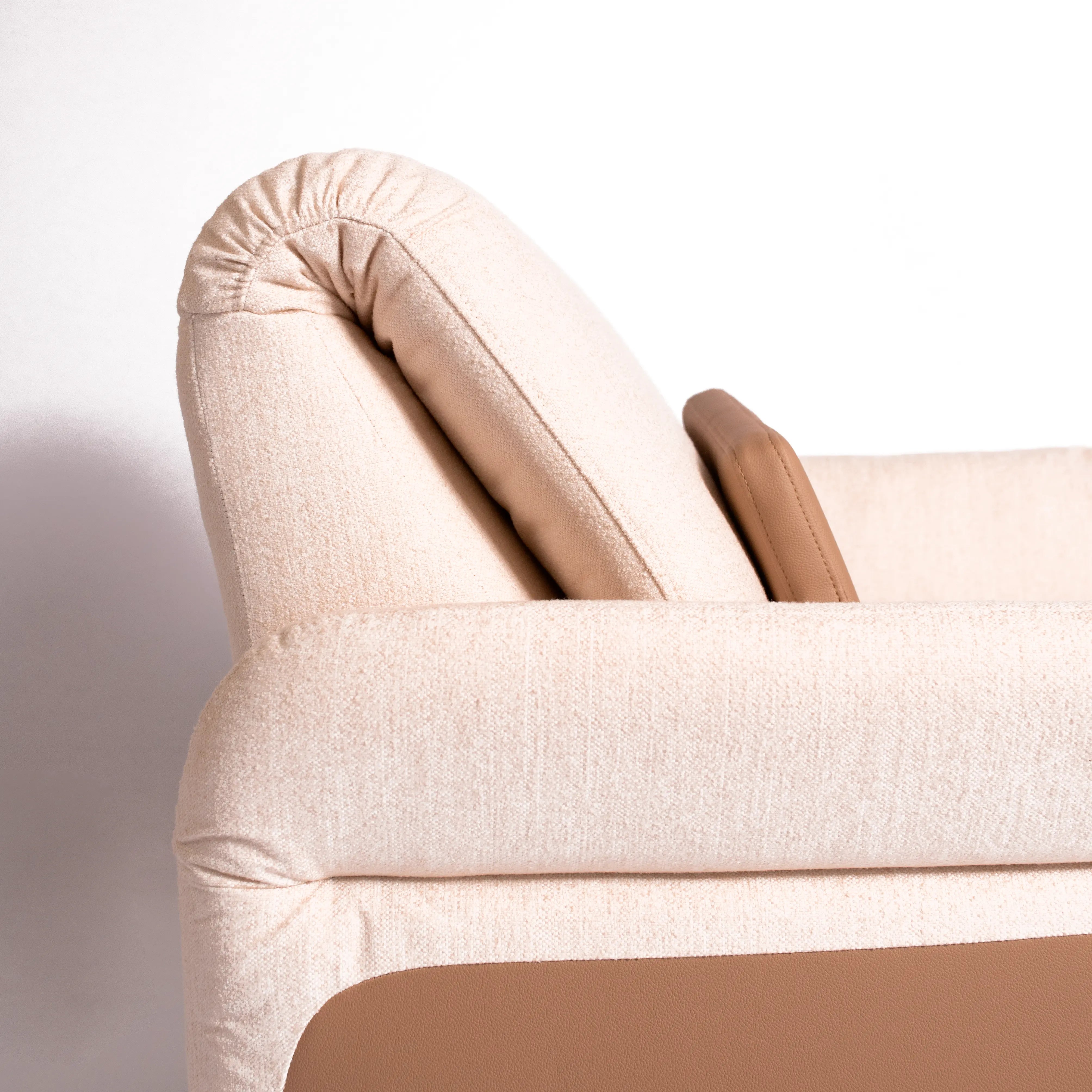 02 Poltronas Reclináveis na Caixa - Fleex Tech Linho – Poltrona na Caixa - Linho Bege