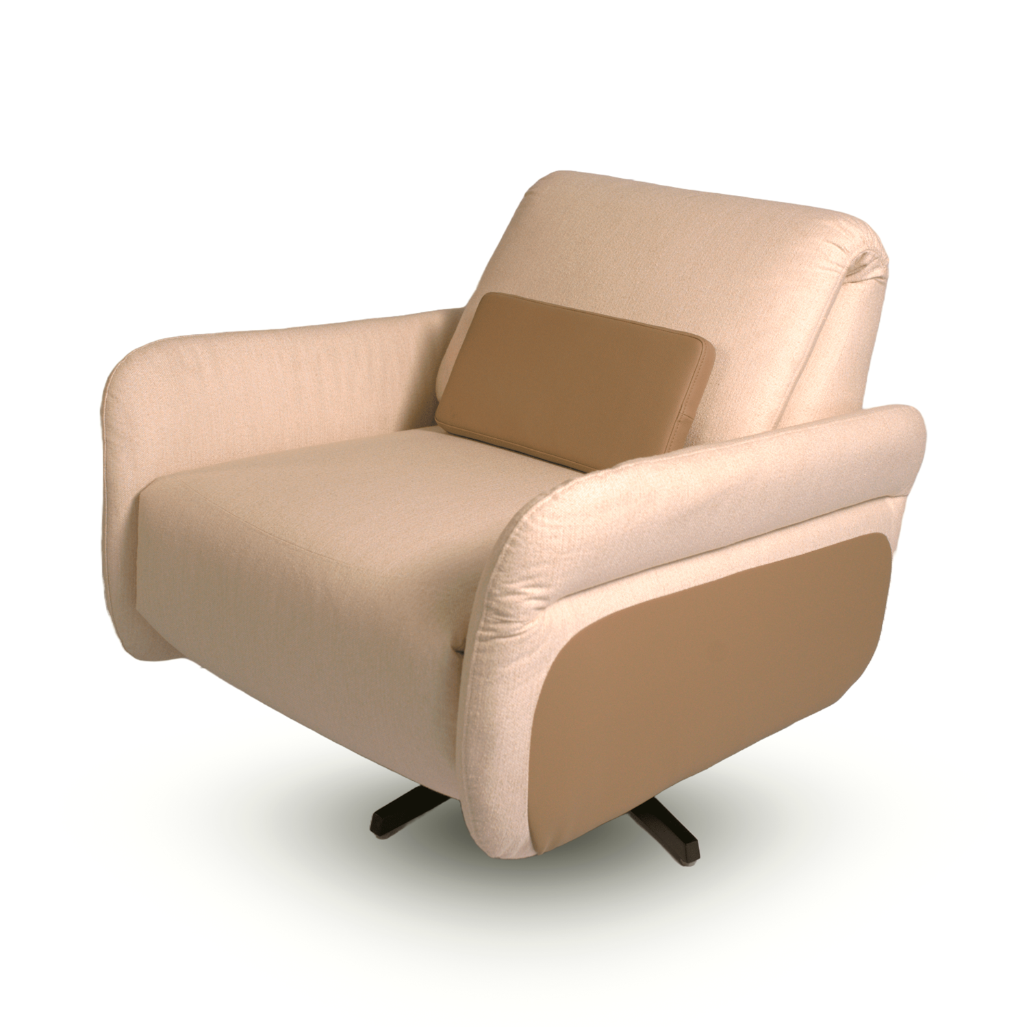 Poltrona Reclinável na Caixa - Fleex Tech Boucle Linho – Poltrona na Caixa - Linho Bege