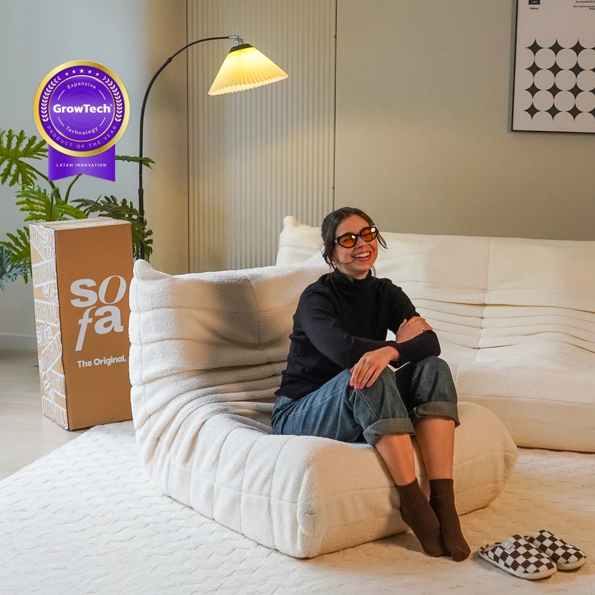 Poltrona Design 1973 Linho | Poltrona Na Caixa