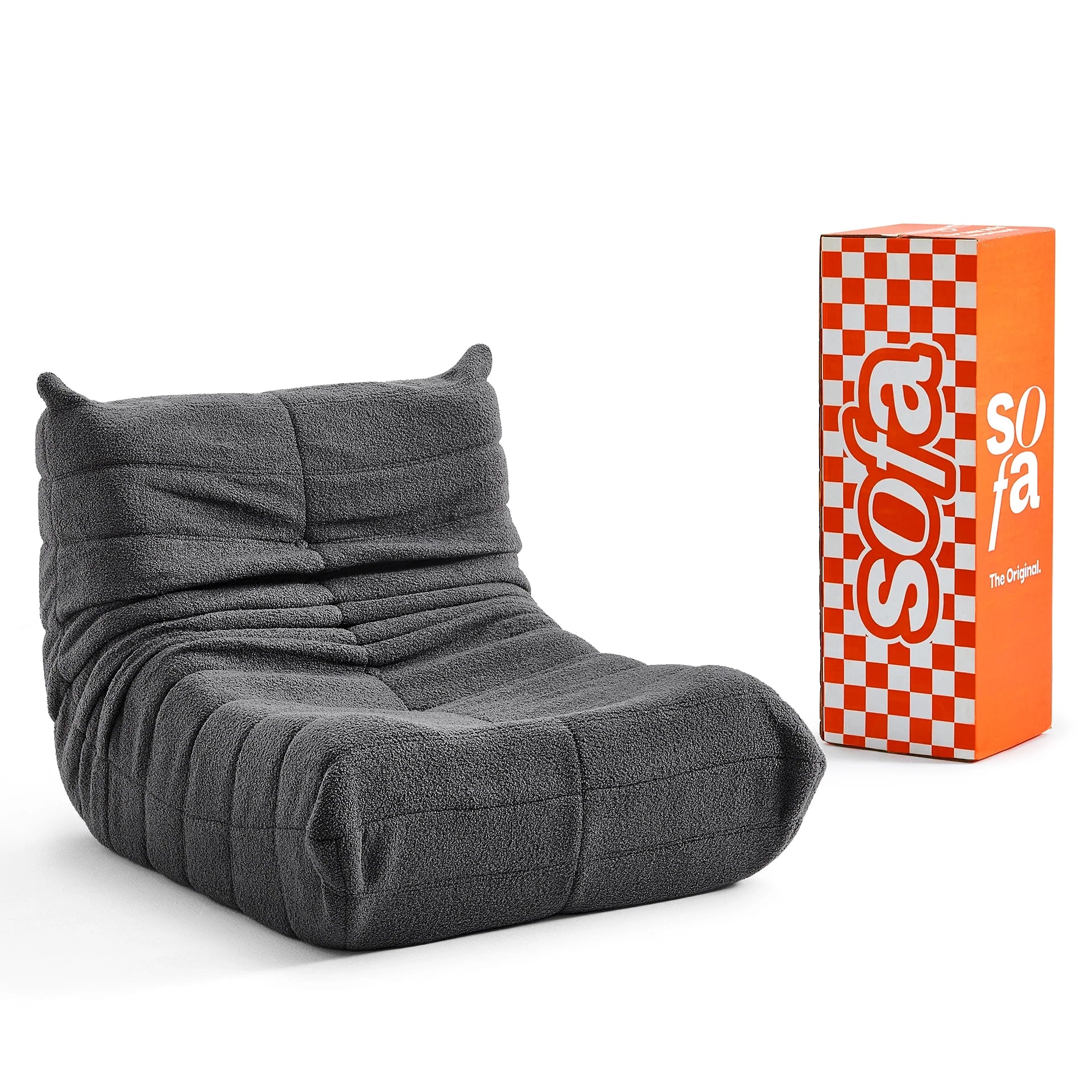 Poltrona Design 1973 Cinza | Poltrona Na Caixa