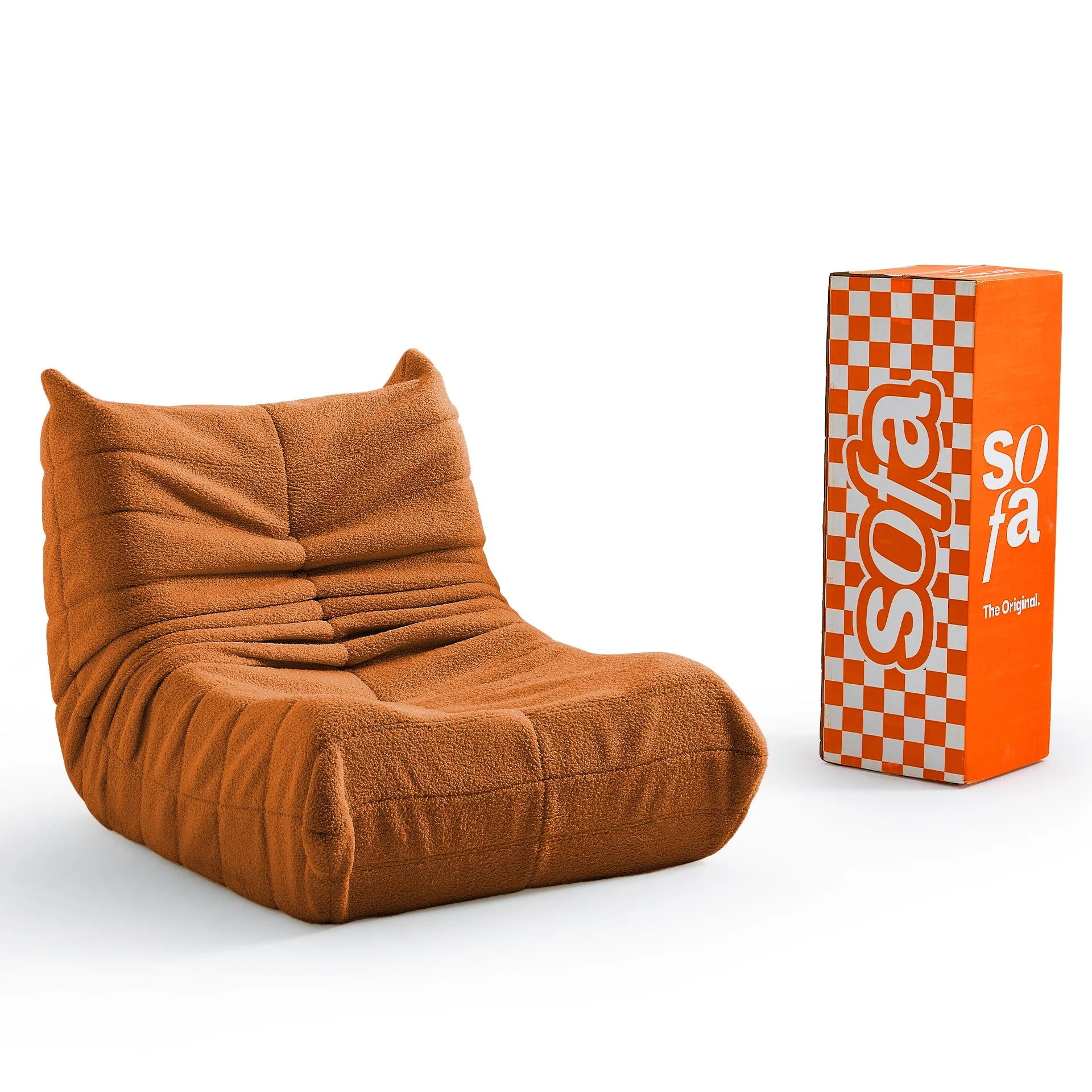 Poltrona Design 1973 Laranja | Poltrona Na Caixa