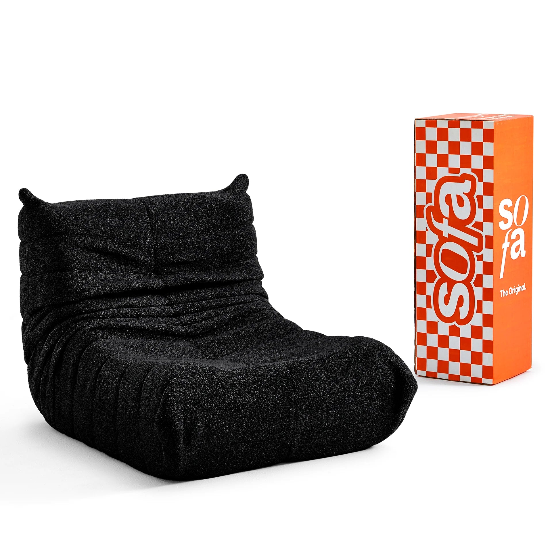 Poltrona Design 1973 Preto | Poltrona Na Caixa