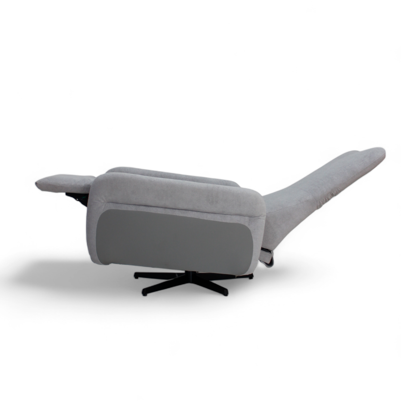 Poltrona Reclinável na Caixa - Fleex Tech Boucle – Poltrona na Caixa - Boucle Cinza