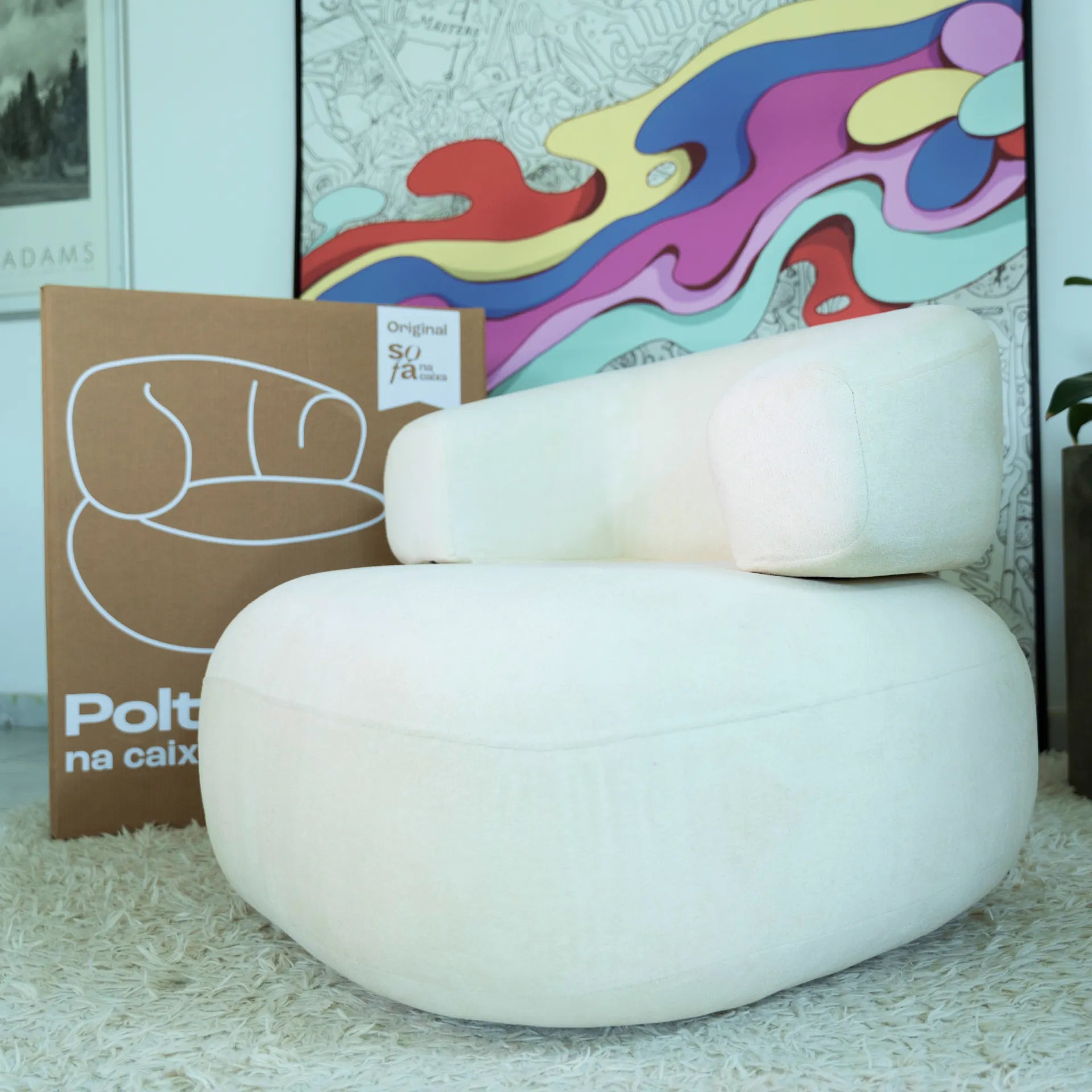 Poltrona Lunna | Poltrona na Caixa