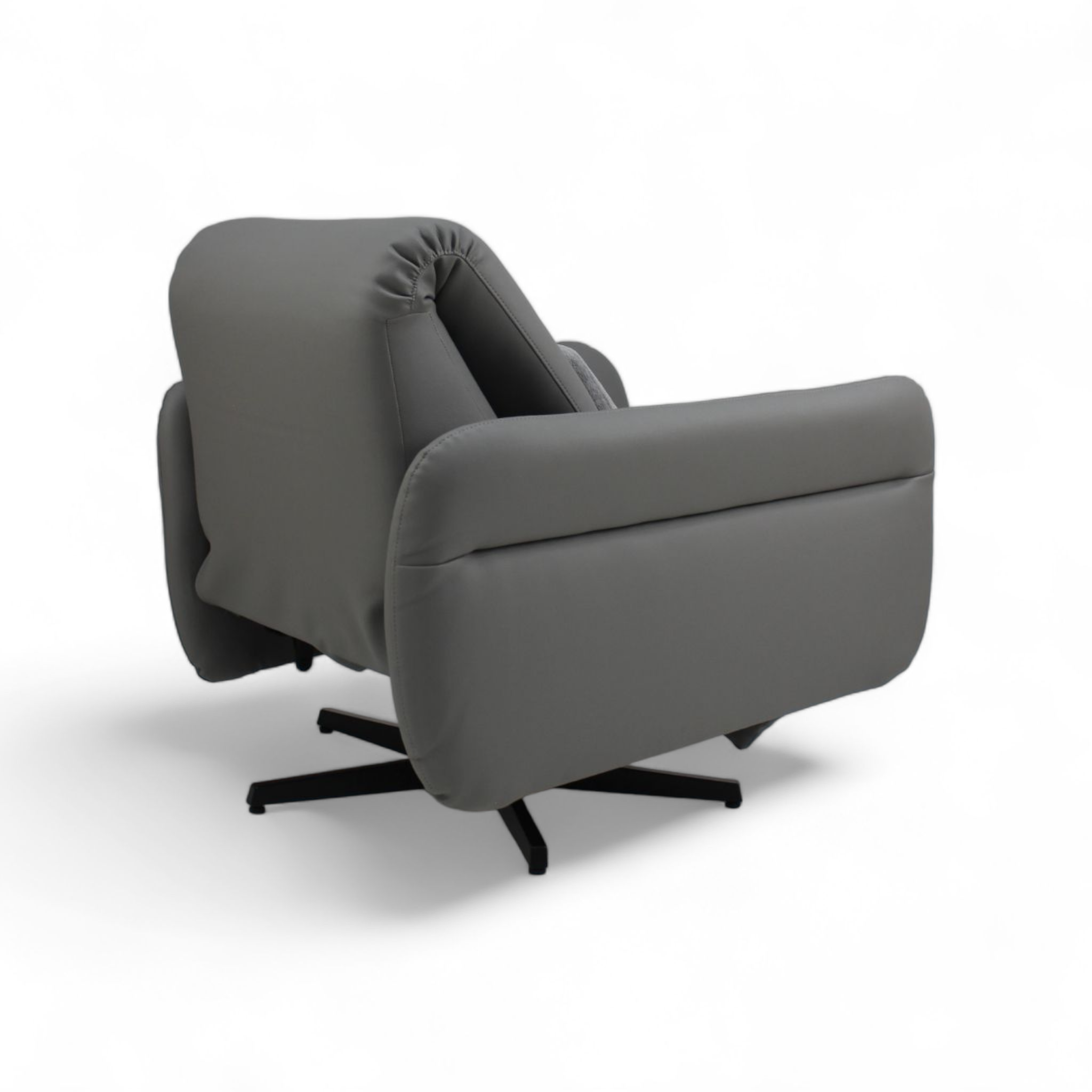 02 Poltronas Reclináveis na Caixa - Fleex Tech Courino – Poltrona na Caixa - Courino Cinza