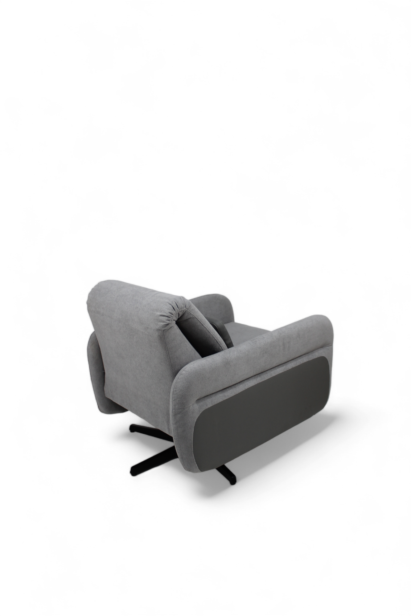 Poltrona Reclinável na Caixa - Fleex Tech Boucle – Poltrona na Caixa - Boucle Cinza